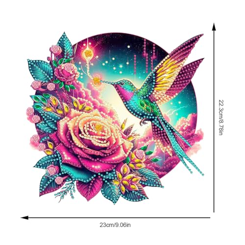 Flowers Hummingbird Diamond Art Kits