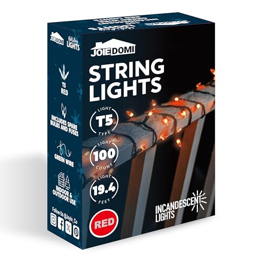 Red Christmas String Lights (100 Count)