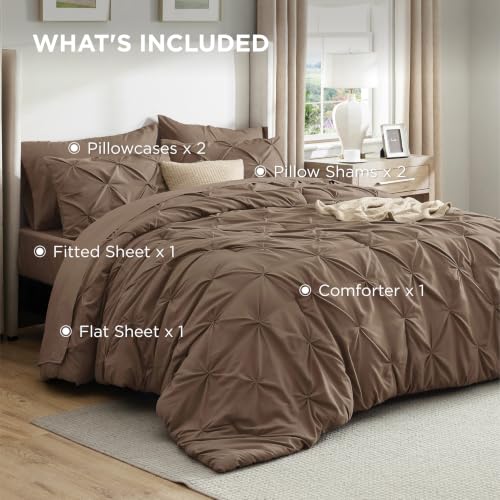 7 Piece California King Comforter Set & Sheets