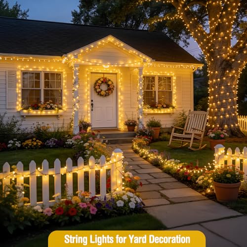66ft 200LED Christmas Lights Outdoor (66 Foot)