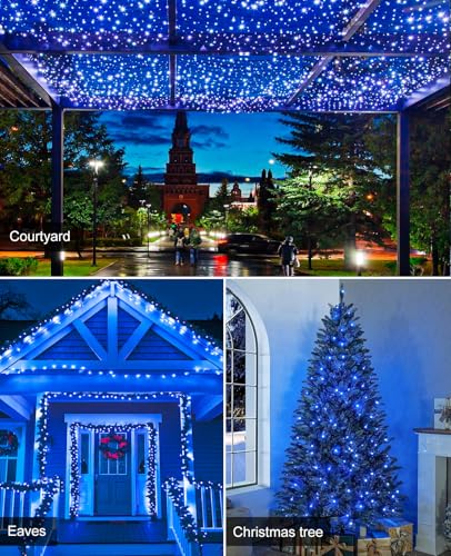 197FT 600 LED Christmas Lights Outdoor