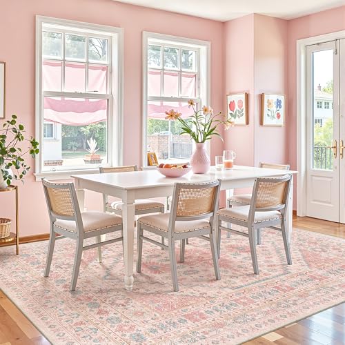 Pink Rugs for Bedroom (63 Sq Ft)