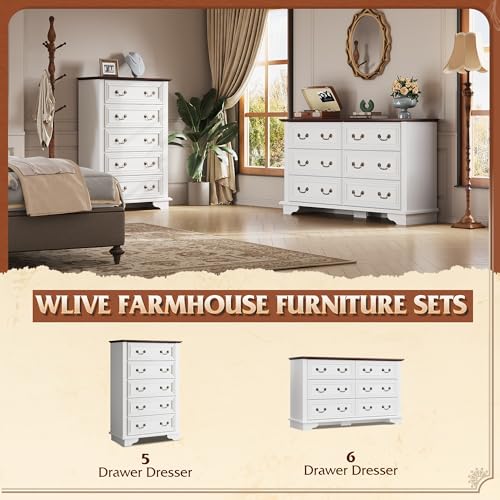 Farmhouse Dresser for Bedroom