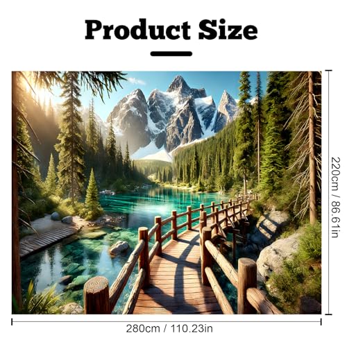 Nature Tapestry Forest Tree Sea Cave Wall Hanging