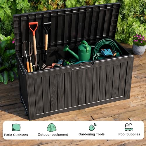 75 Gallon Resin Deck Box