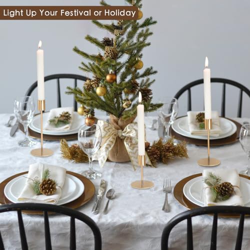Gold Candlestick Holders (27 Count)