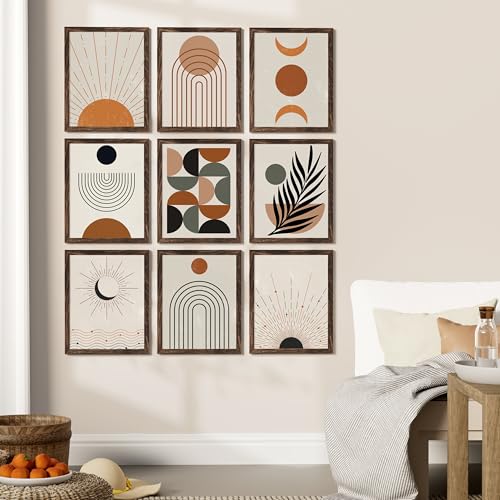11x14 Picture Frames Set of 9 for Wall Mounting (9 Count)