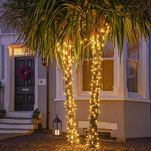100 LED String Lights Indoor Bedroom Warm White Christmas Lights (33 Foot)