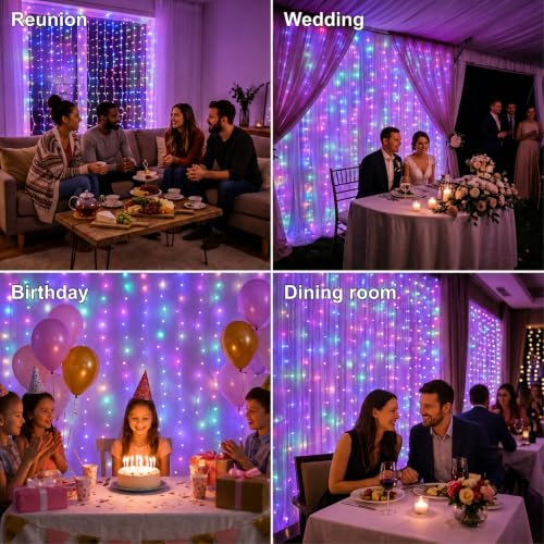 300LED Fairy Curtain Lights
