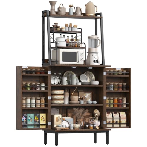51" Kitchen Baker's Rack with Storage