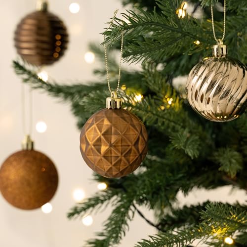 24ct Christmas Ornaments Tree Decorations Set 2.36 Inch (24 Count)