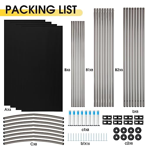 4 Panel Room Divider