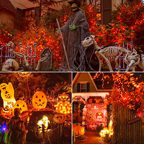 Orange Halloween Mini String Lights (13 Foot)