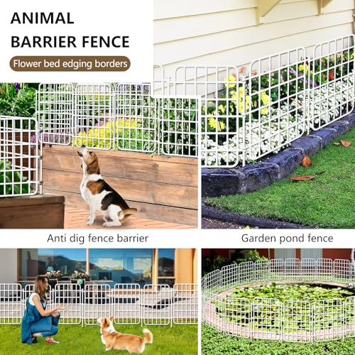 30ft x 17in Garden Fence Animal Barrier