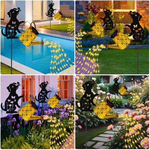 Solar Garden Lights Outdoor Decor (2 Count)