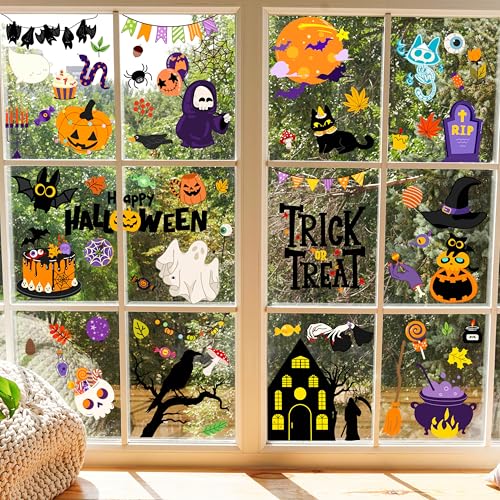 Halloween Window Clings