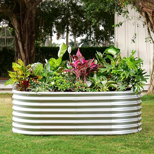 24“ Tall Galvanized Raised Garden Bed Kit