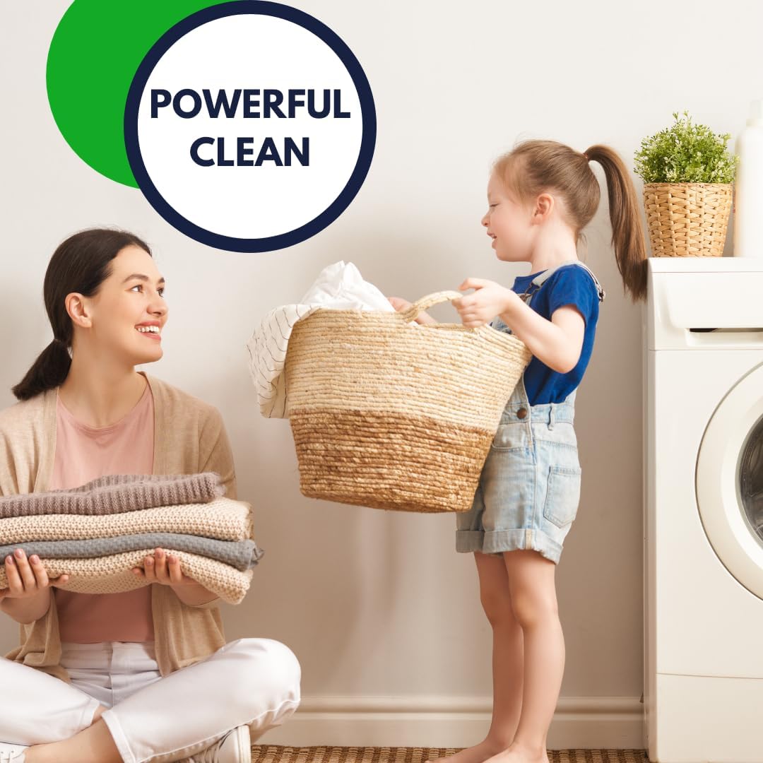 Sheets Laundry Club Laundry Detergent Sheets, 100 Loads - Fresh Linen Scent, Eco-Friendly, Quick-Dissolving Formula, Hypoallergenic, Septic Safe, Plastic-Free Packaging - 50 Sheets - NestledHome