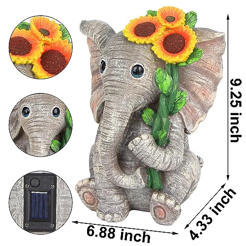 Outdoor Elephant Statue Decor