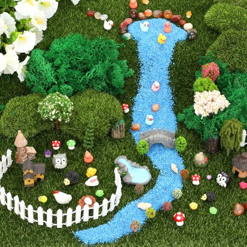 210 Pieces Miniature Fairy Garden Accessories (210 Count)