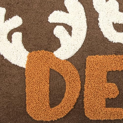 Embroidered Deer Christmas Pillow Covers 12x20