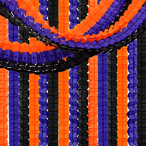 Purple Black & Orange 4 (141.6 Foot)