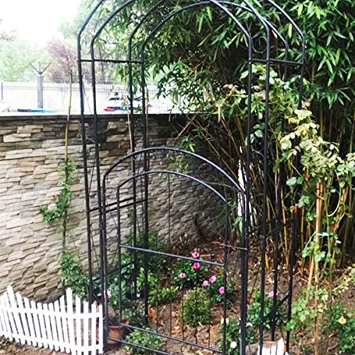 Steel Garden Arch with Gate