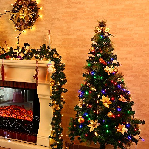 Warm White Christmas Lights Connectable (33 Foot)