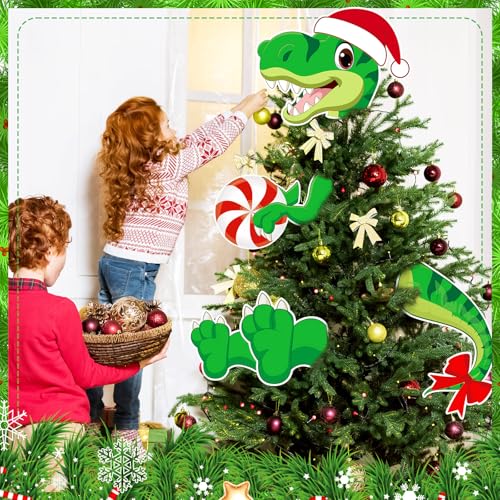 Dinosaur Christmas Tree Topper Dinosaur Ornament Xmas
