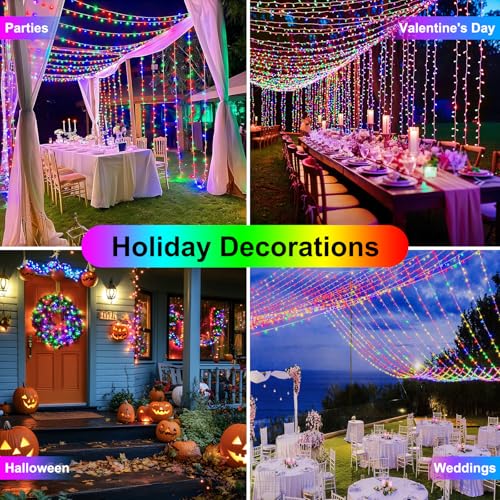100FT 300LED Christmas Lights Plug in (100 Foot)