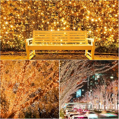 100 LED Orange Halloween Lights (50 Count)
