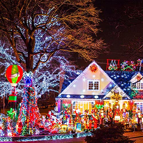 300 LED White Christmas Tree Lights Plug in