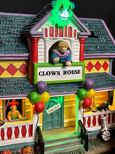 Clown Halloween Village