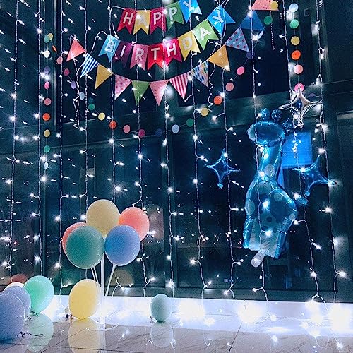 Lighting Ever 306 LED Curtain Lights Cool White (306 Count)