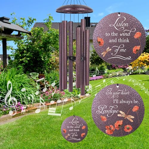 Dragonfly Wind Chimes for Loss of Loved One