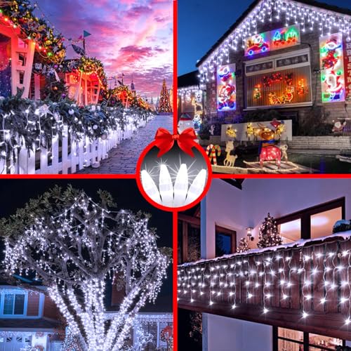 82ft 792 LED 176 Drops Christmas Lights