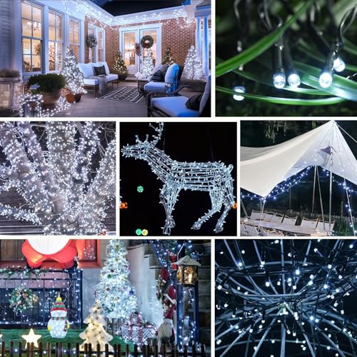 Solar String Lights Outdoor (4 Count)