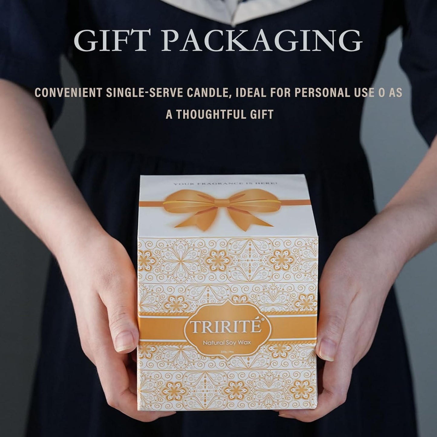 Mid Summer's Night Scented Candle with Lid, 60+ Hours Jar Candle Aromatherapy Candle for Home, Soy Wax Cotton Fiber Wicks, Giftable - NestledHome