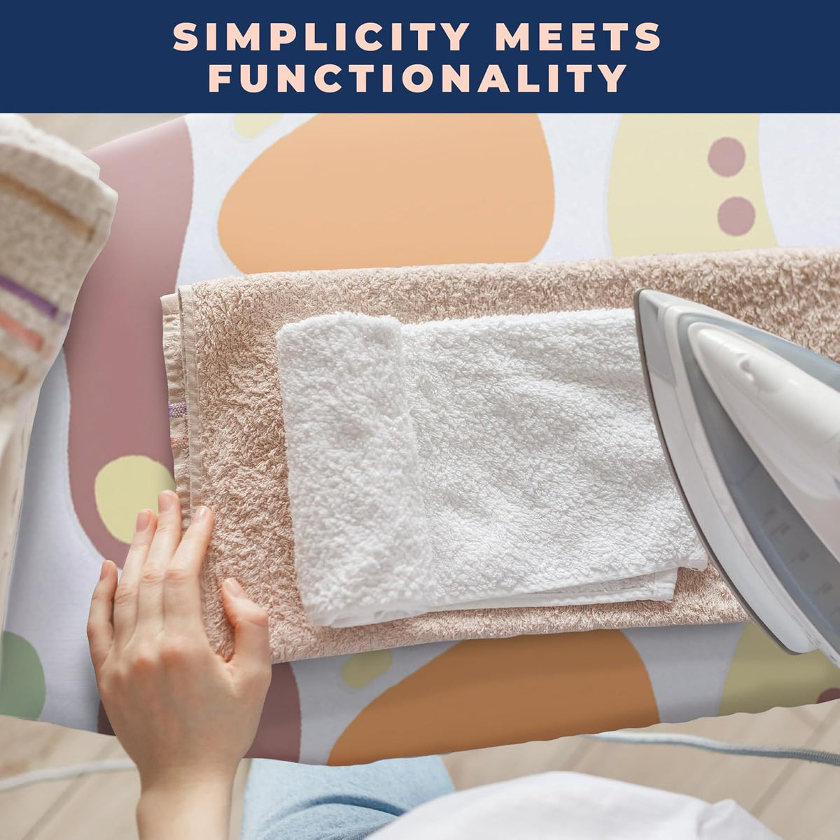 Ironing Board Cover and Pad Extra Thick Heavy Duty Padded 4 Layers Non Stick Scorch and Stain Resistant 15x54 and 3 Fasteners Elastic Edge with Bonus Protective Scorch Mesh Cloth - NestledHome