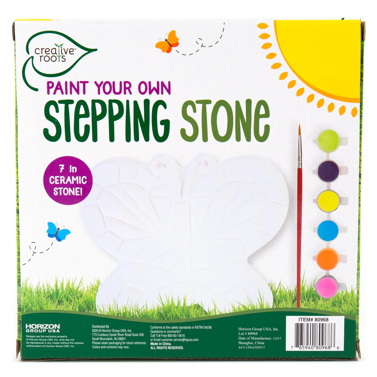 Mosaic Butterfly Stepping Stone Kit