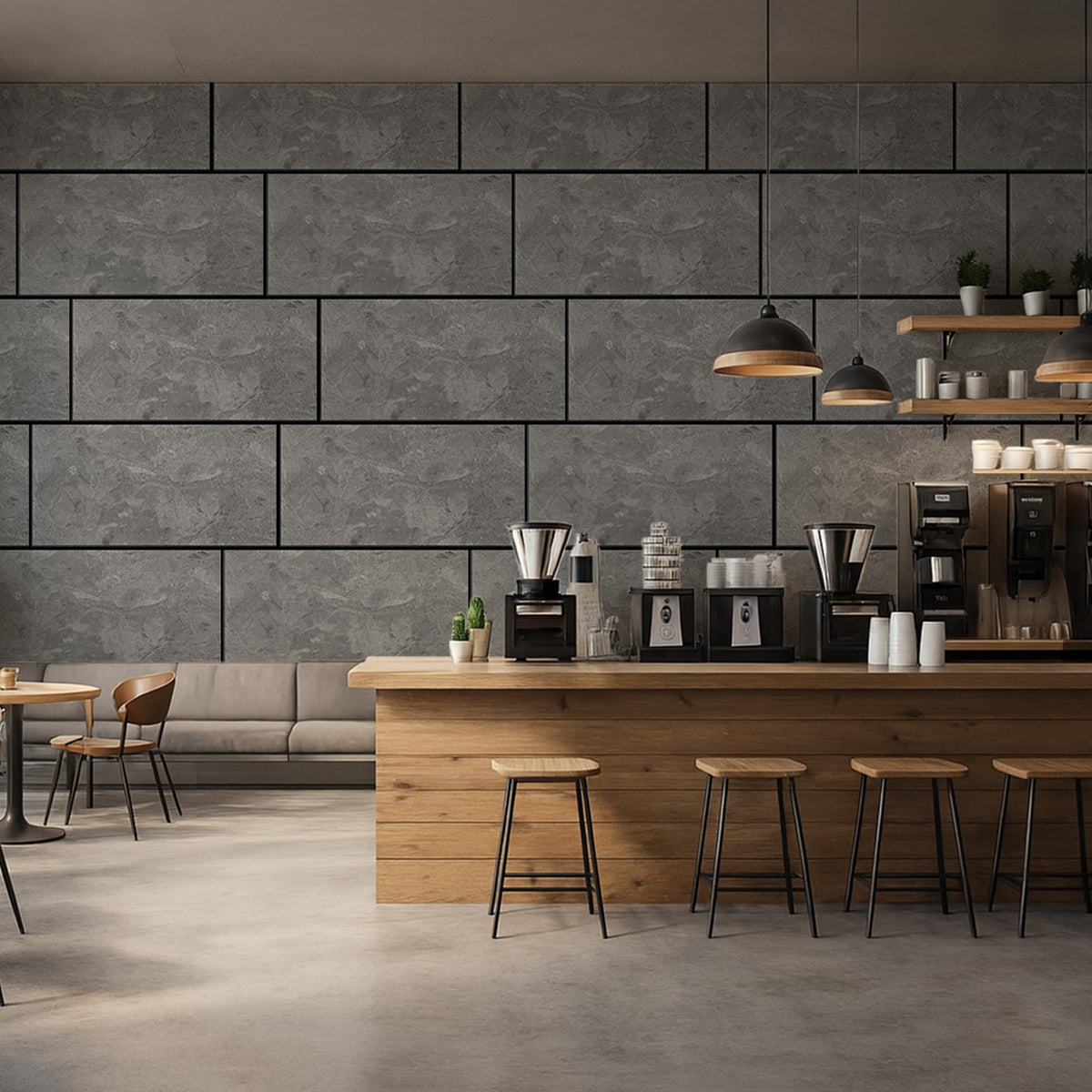 3D Concrete Look Wall Panels