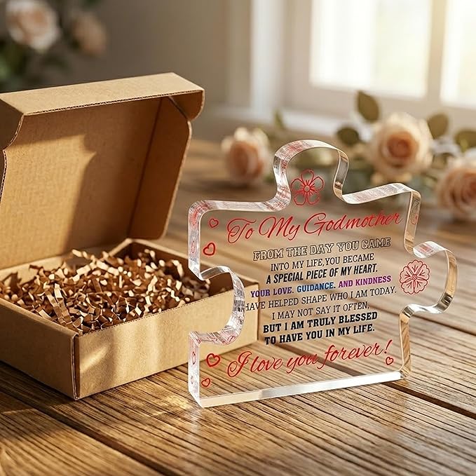 Godmother Gifts from Godchild, Godmother Gift for Women, Mothers Day Gifts for Godmother, God Mother Gifts Birthday Christmas Gift for Godmom Madrina