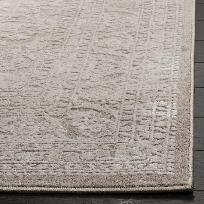SAFAVIEH Reflection Collection Runner Rug - 2'3" x 6', Beige & Cream, Non-Shedding & Easy Cleaning, Ideal for Living Room, Bedroom (RFT668A)