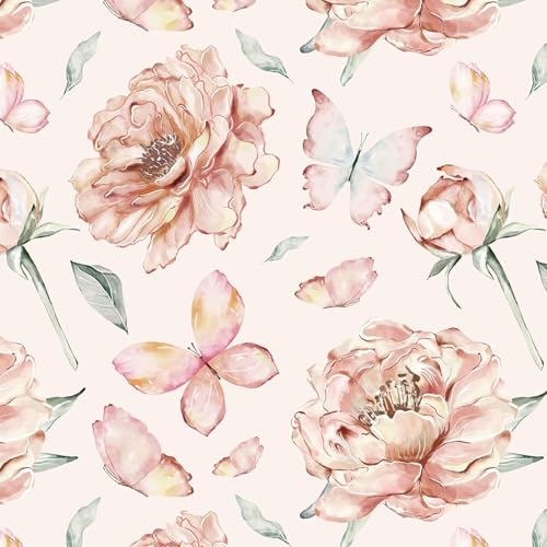 Peel and Stick Wallpaper Floral Contact Paper Removable Wallpaper