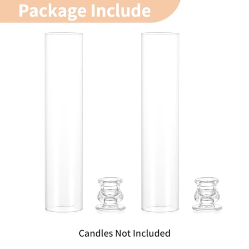 Taper Candle Holders Glass