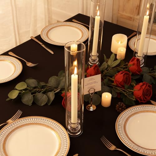 Hurricane Glass Candle Holders