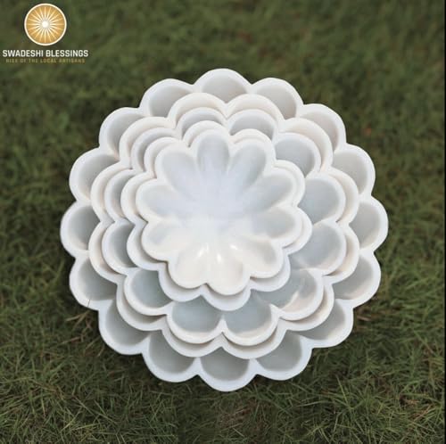 HandCrafted Marble Large Decorative Bowl