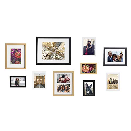 Gallery Mid Century Wood Wall Frame Set