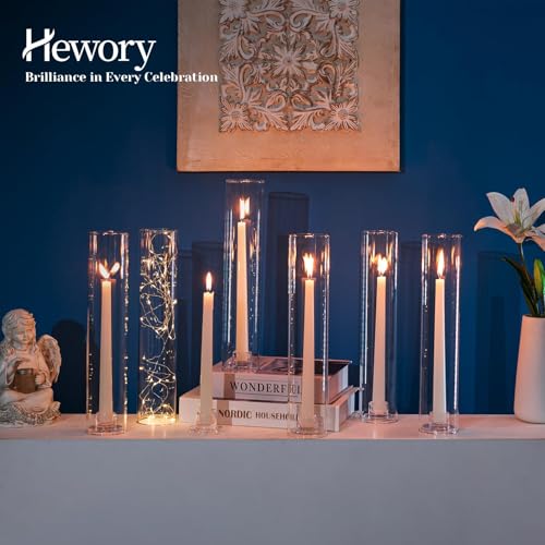 Hurricane Glass Candle Holders