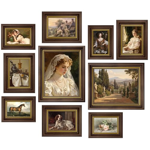 Vintage Picture Frames Collage Set